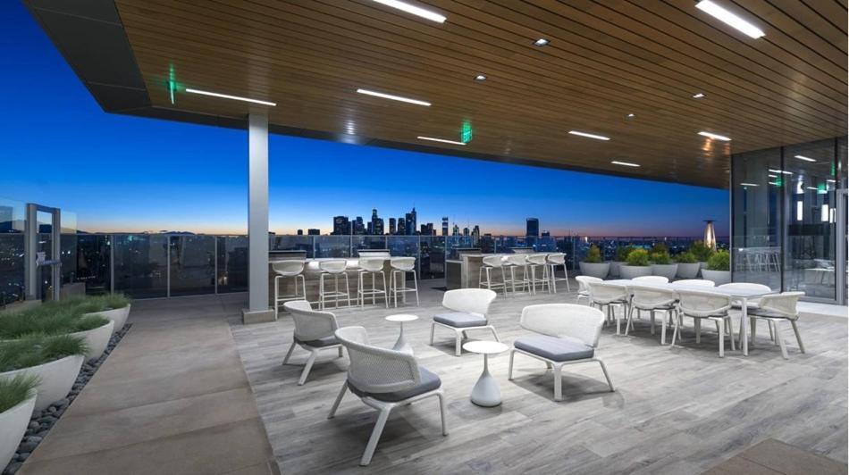 Modern Luxury 2 Bed With Panoramic City Views In Downtown La 洛杉矶 外观 照片