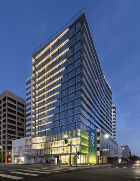Modern Luxury 2 Bed With Panoramic City Views In Downtown La 洛杉矶 外观 照片